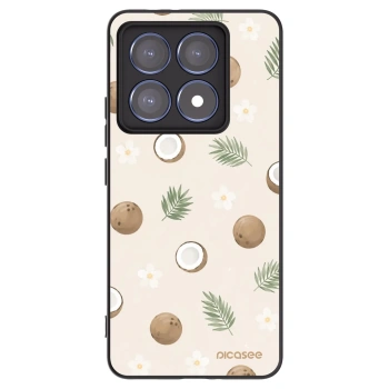 Picasee silikonski črni ovitek za Xiaomi 14T Pro - Coconut Breeze