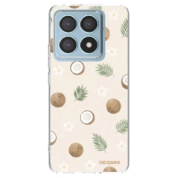 Picasee silikonski prozorni ovitek za Xiaomi 14T Pro - Coconut Breeze