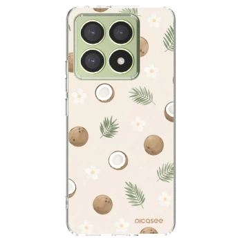 Picasee silikonski prozorni ovitek za Xiaomi 14T - Coconut Breeze