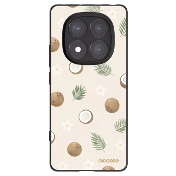 Picasee silikonski črni ovitek za Xiaomi Redmi Note 14 Pro+ 5G - Coconut Breeze