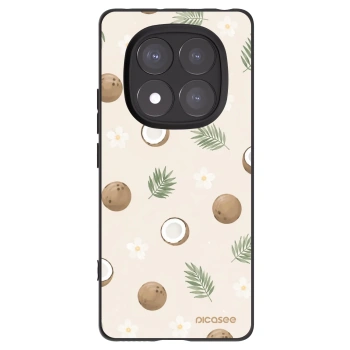 Picasee silikonski črni ovitek za Xiaomi Redmi Note 14 Pro 5G - Coconut Breeze