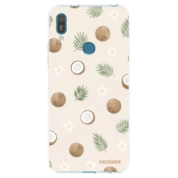 Picasee silikonski prozorni ovitek za Huawei Y7 2019 - Coconut Breeze