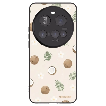 Picasee silikonski črni ovitek za Xiaomi 15 Ultra - Coconut Breeze