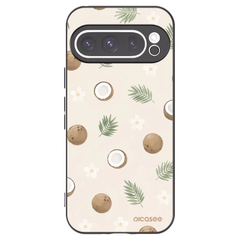 Picasee silikonski črni ovitek za Google Pixel 9 Pro - Coconut Breeze