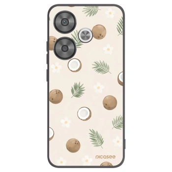 Picasee silikonski črni ovitek za Xiaomi Poco F6 - Coconut Breeze