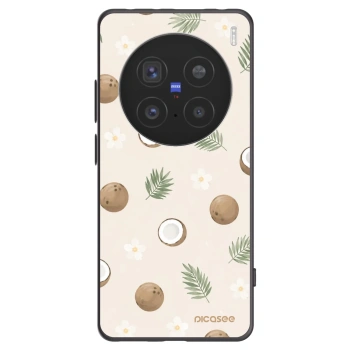 Picasee silikonski črni ovitek za Vivo X200 Pro - Coconut Breeze