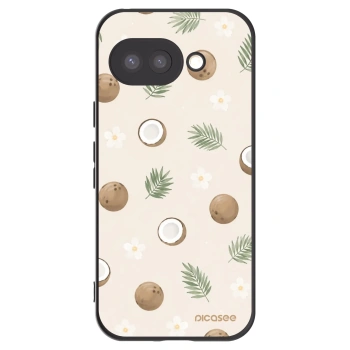 Picasee silikonski črni ovitek za Google Pixel 9a - Coconut Breeze