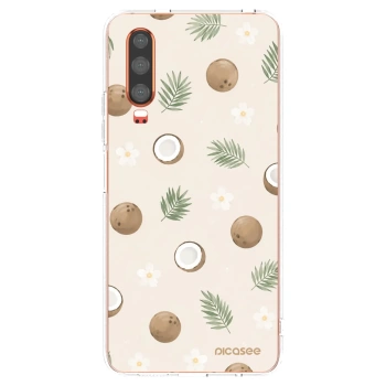 Picasee silikonski prozorni ovitek za Huawei P30 - Coconut Breeze