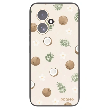 Picasee silikonski črni ovitek za Honor 400 5G - Coconut Breeze