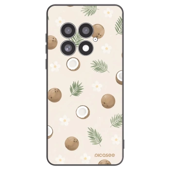 Picasee silikonski črni ovitek za OnePlus 13 5G - Coconut Breeze