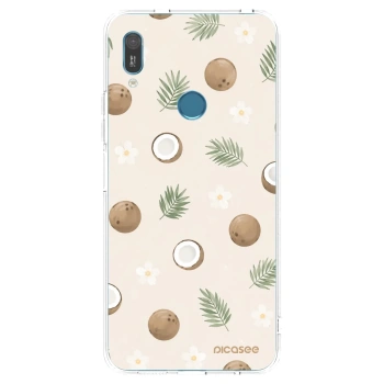 Picasee silikonski prozorni ovitek za Huawei Y6 2019 - Coconut Breeze