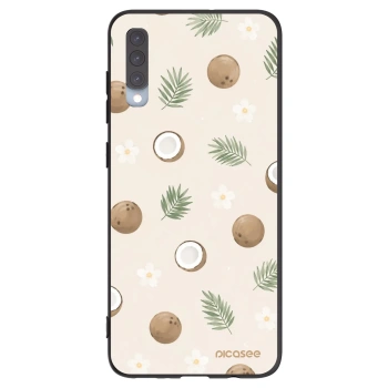 Picasee silikonski črni ovitek za Samsung Galaxy A70 A705F - Coconut Breeze