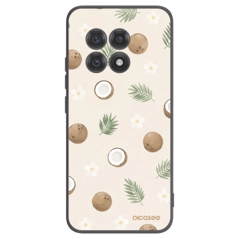 Picasee silikonski črni ovitek za OnePlus 13R 5G - Coconut Breeze