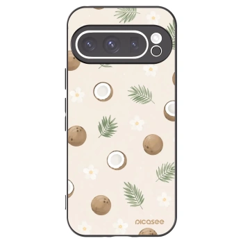 Picasee silikonski črni ovitek za Google Pixel 9 Pro XL - Coconut Breeze
