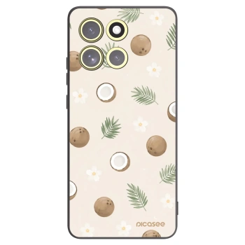 Picasee silikonski črni ovitek za Motorola Moto G86 5G - Coconut Breeze