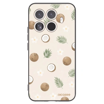 Picasee silikonski črni ovitek za Xiaomi 15T Pro - Coconut Breeze