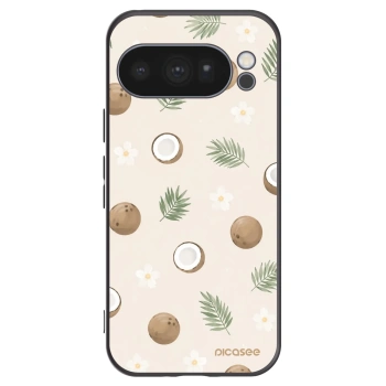 Picasee silikonski črni ovitek za Google Pixel 10 Pro - Coconut Breeze