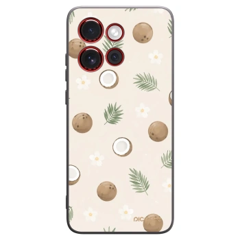 Picasee silikonski črni ovitek za Motorola Edge 60 Neo 5G - Coconut Breeze