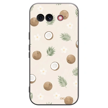 Picasee silikonski črni ovitek za Google Pixel 10a - Coconut Breeze