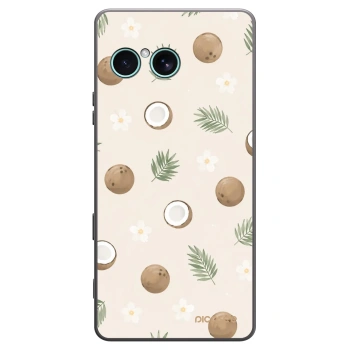 Picasee silikonski črni ovitek za Sony Xperia 10 VII - Coconut Breeze