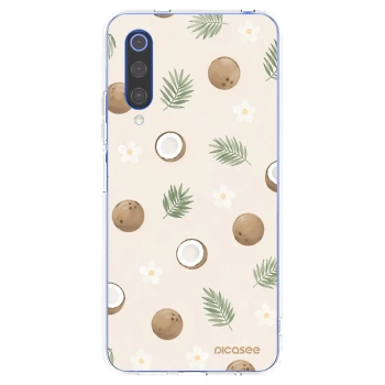 Picasee silikonski prozorni ovitek za Xiaomi Mi 9 SE - Coconut Breeze