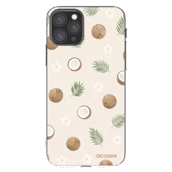 Picasee silikonski prozorni ovitek za Apple iPhone 11 Pro - Coconut Breeze