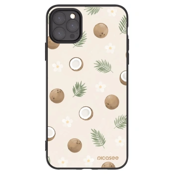 Picasee silikonski črni ovitek za Apple iPhone 11 Pro Max - Coconut Breeze