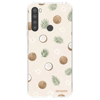 Picasee silikonski prozorni ovitek za Xiaomi Redmi Note 8 - Coconut Breeze