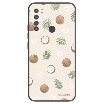 Picasee silikonski črni ovitek za Xiaomi Redmi Note 8 - Coconut Breeze