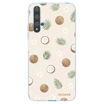 Picasee silikonski prozorni ovitek za Huawei Nova 5T - Coconut Breeze