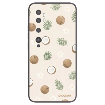 Picasee silikonski črni ovitek za Xiaomi Mi Note 10 (Pro) - Coconut Breeze