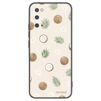 Picasee silikonski črni ovitek za Samsung Galaxy S20 G980F - Coconut Breeze