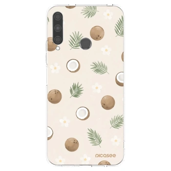 Picasee silikonski prozorni ovitek za Huawei P40 Lite E - Coconut Breeze