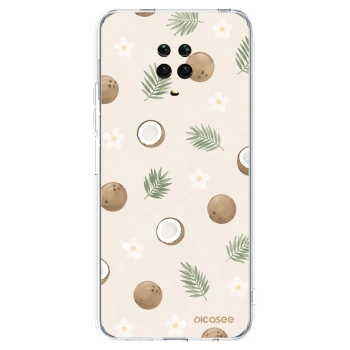 Picasee silikonski prozorni ovitek za Xiaomi Redmi Note 9 Pro - Coconut Breeze