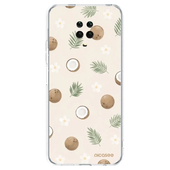 Picasee silikonski prozorni ovitek za Xiaomi Redmi Note 9S - Coconut Breeze
