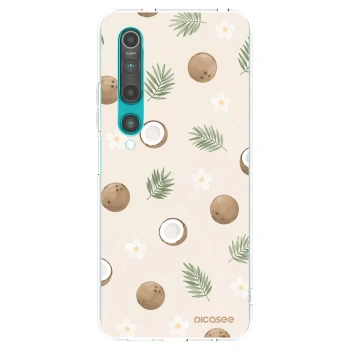 Picasee silikonski prozorni ovitek za Xiaomi Mi 10 - Coconut Breeze