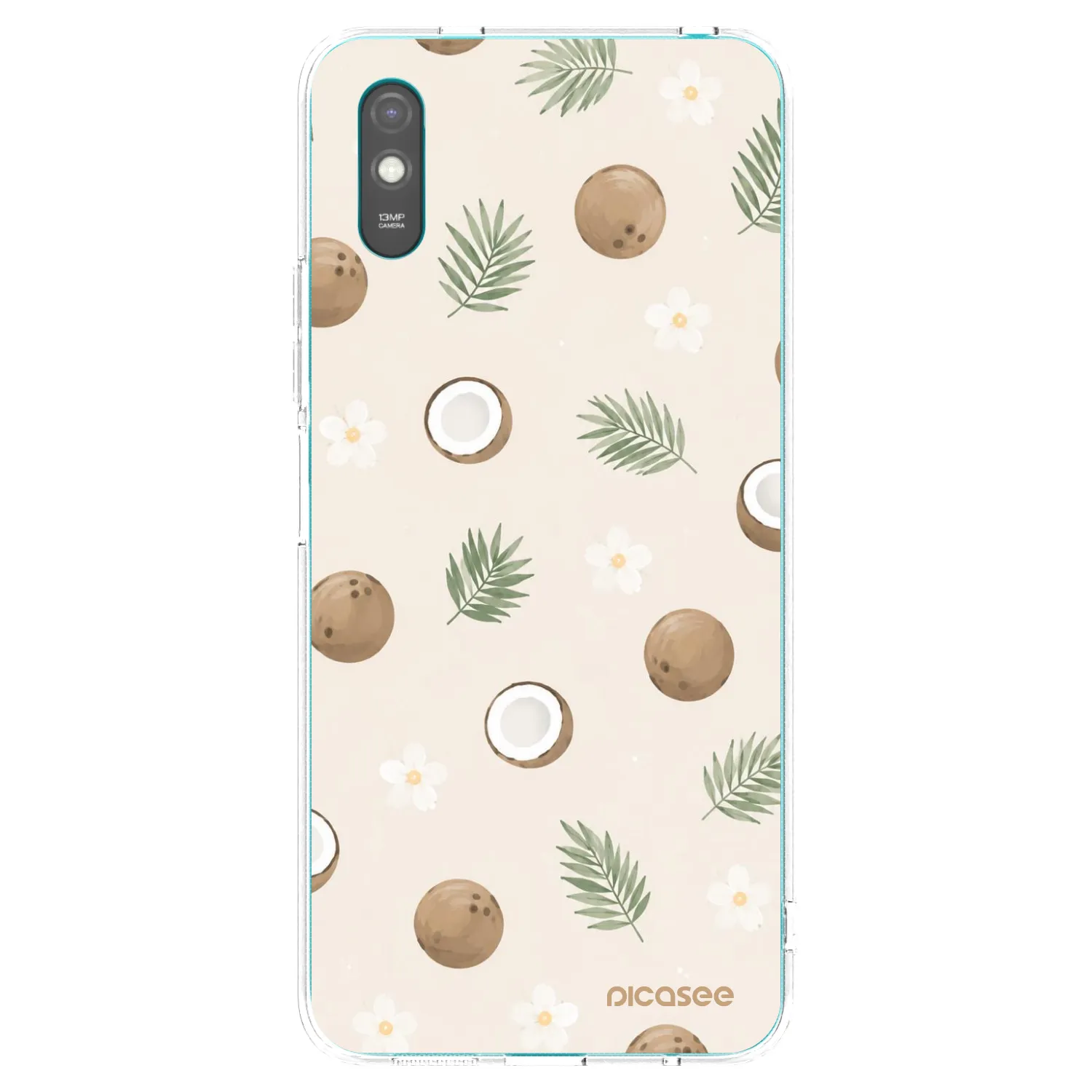 Picasee silikonski prozorni ovitek za Xiaomi Redmi 9A - Coconut Breeze