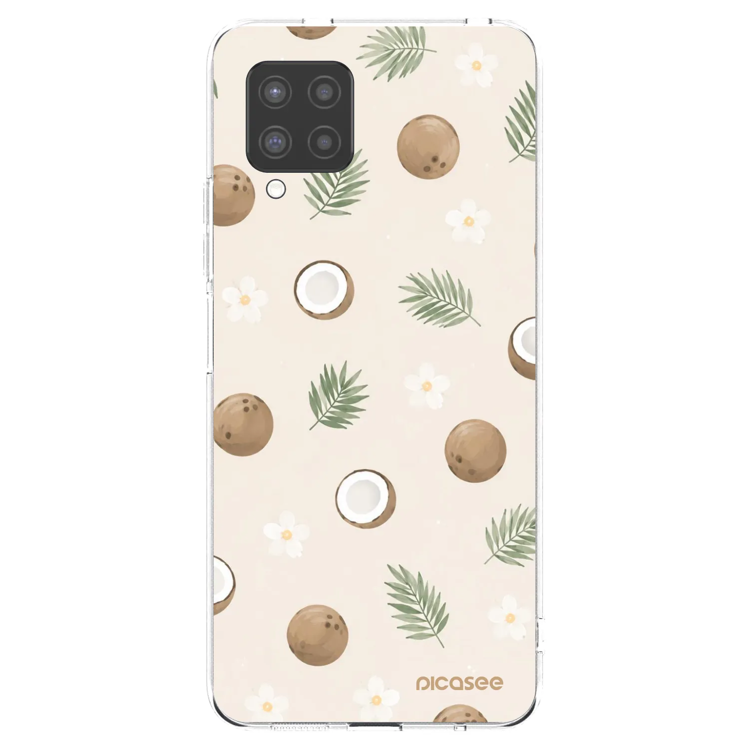 Picasee silikonski prozorni ovitek za Samsung Galaxy A42 A426B - Coconut Breeze