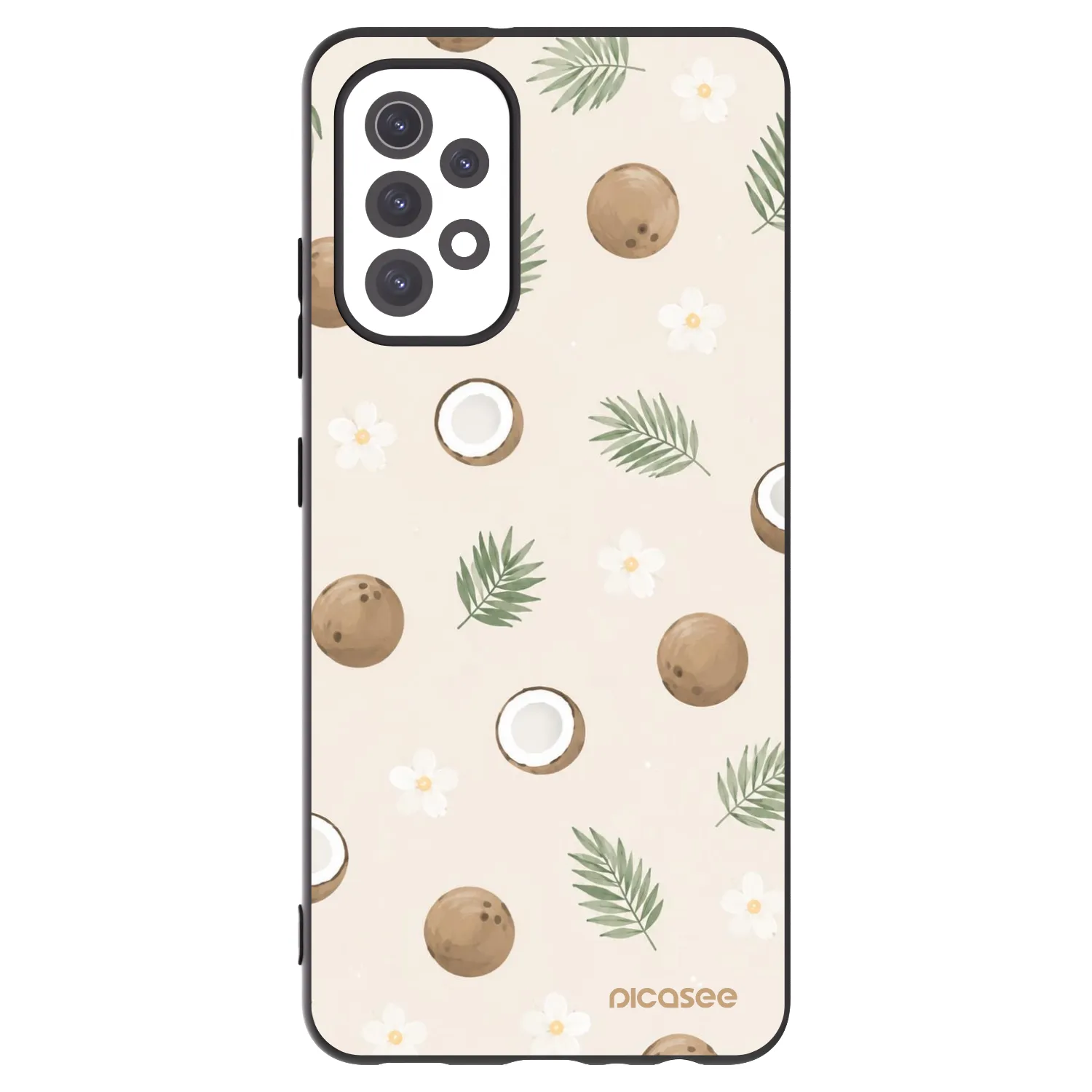 Picasee silikonski črni ovitek za Samsung Galaxy A32 5G A326B - Coconut Breeze