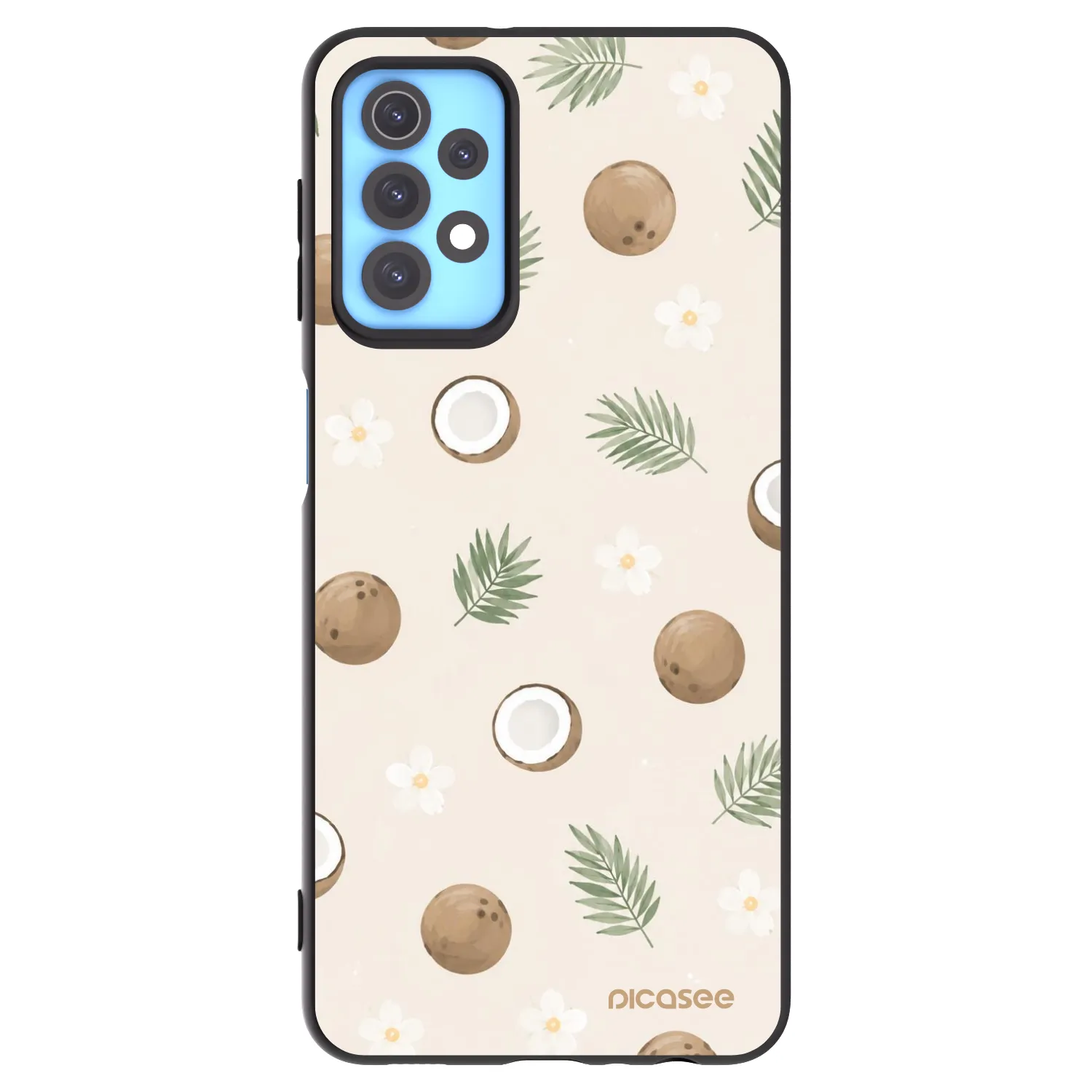 Picasee silikonski črni ovitek za Samsung Galaxy A32 4G SM-A325F - Coconut Breeze