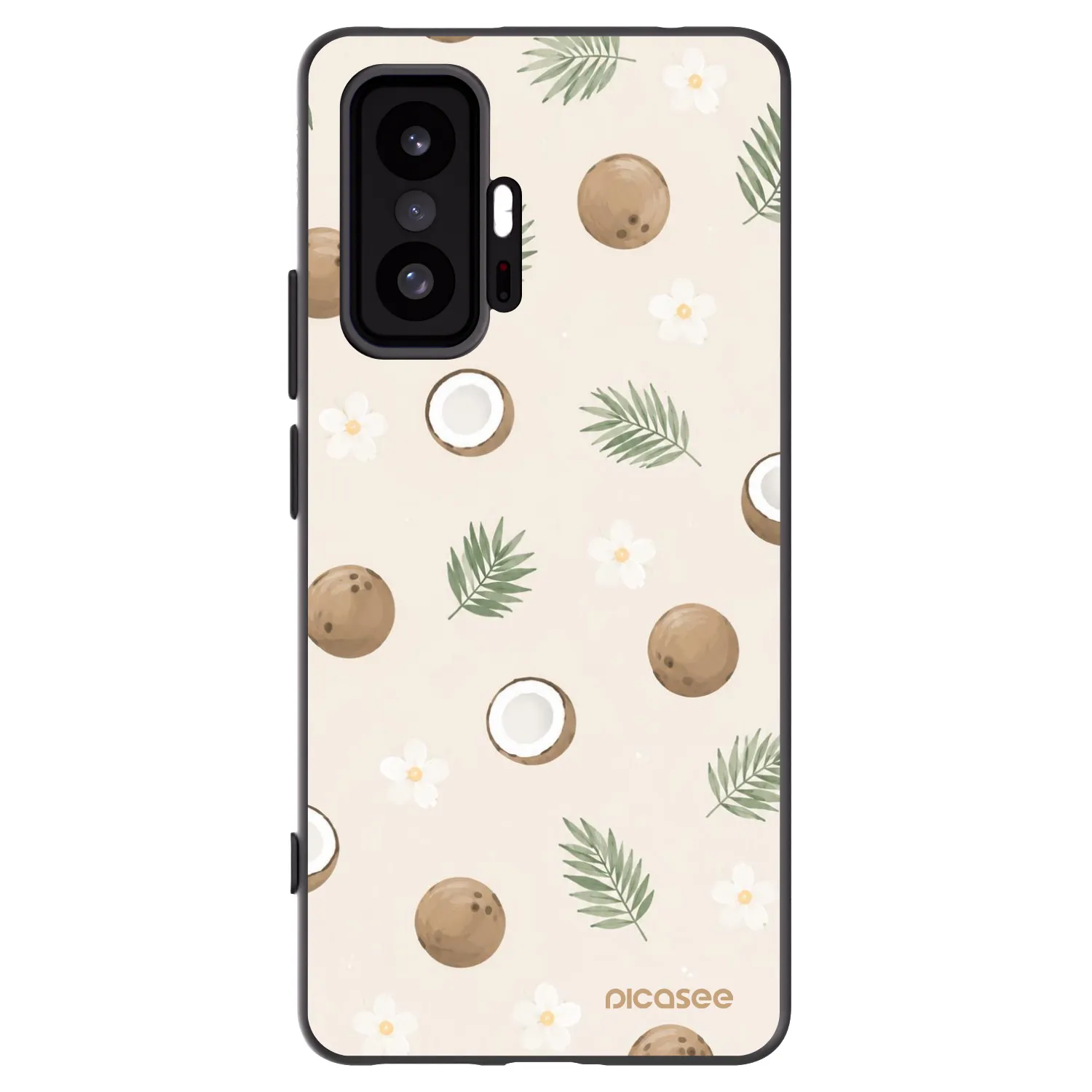 Picasee silikonski črni ovitek za Xiaomi 11T - Coconut Breeze