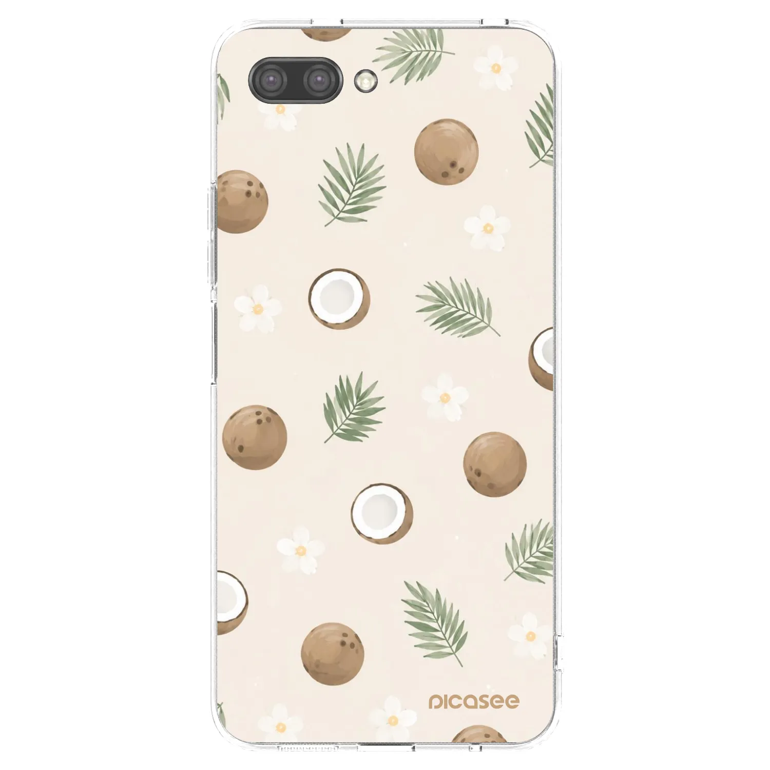Picasee silikonski prozorni ovitek za Honor 10 - Coconut Breeze