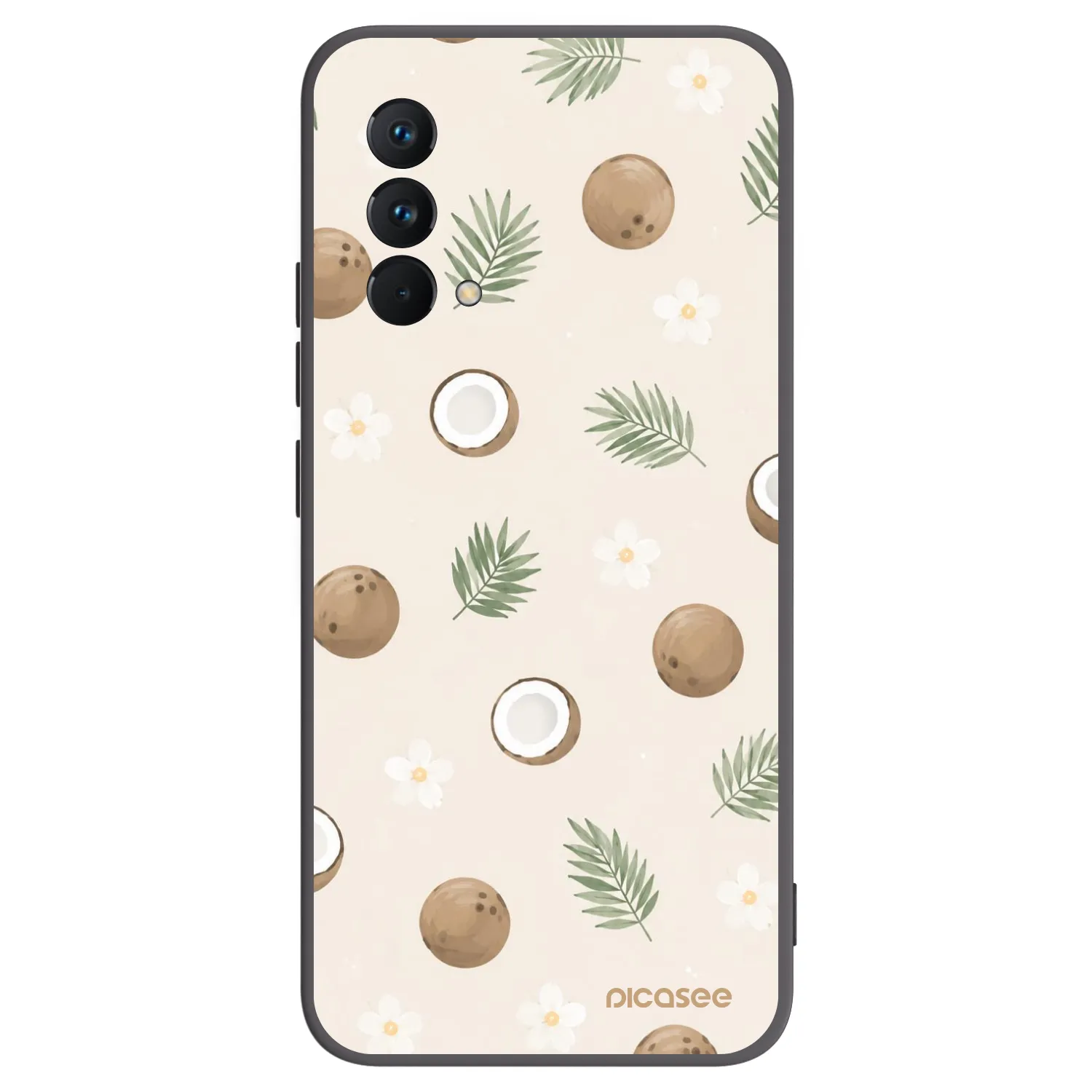 Picasee silikonski črni ovitek za Realme GT Master Edition 5G - Coconut Breeze