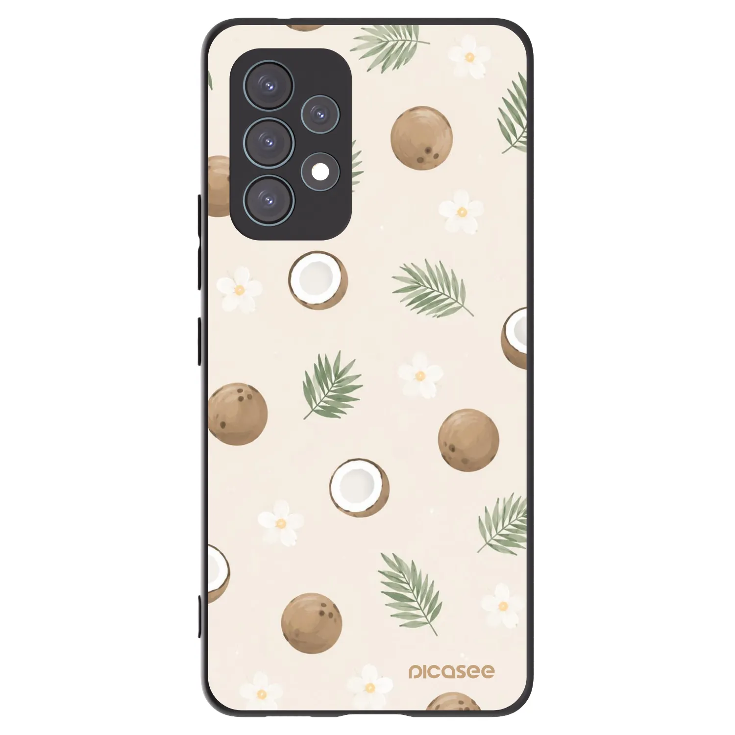 Picasee silikonski črni ovitek za Samsung Galaxy A53 5G A536 - Coconut Breeze