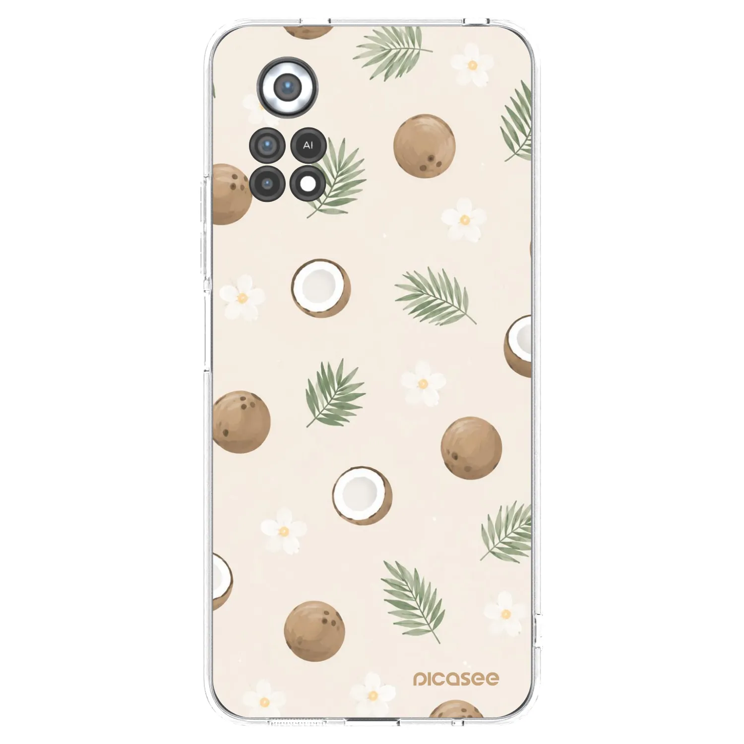 Picasee silikonski prozorni ovitek za Xiaomi Poco X4 Pro 5G - Coconut Breeze