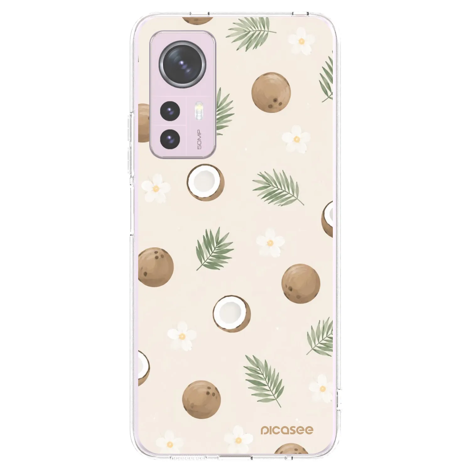 Picasee silikonski prozorni ovitek za Xiaomi 12 - Coconut Breeze
