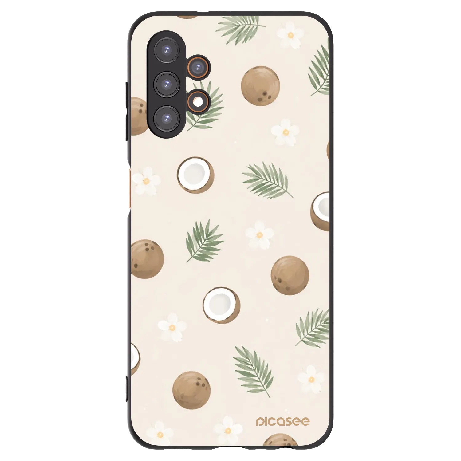 Picasee silikonski črni ovitek za Samsung Galaxy A13 4G A135 - Coconut Breeze