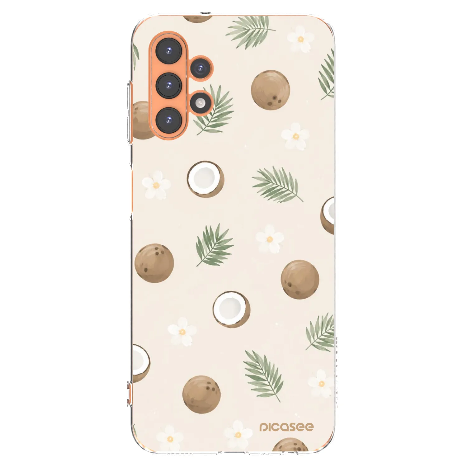 Picasee silikonski prozorni ovitek za Samsung Galaxy A13 4G A135 - Coconut Breeze