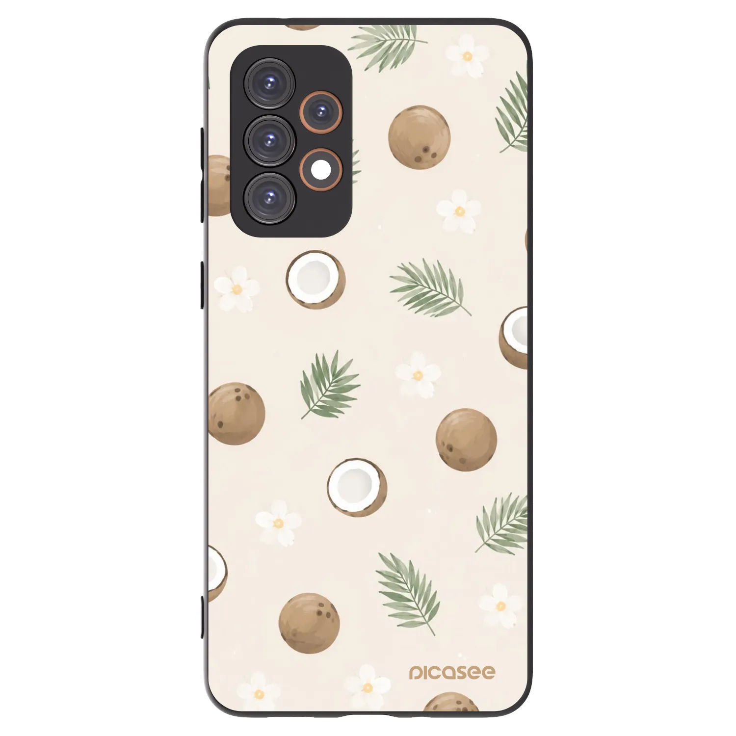 Picasee silikonski črni ovitek za Samsung Galaxy A33 5G A336 - Coconut Breeze