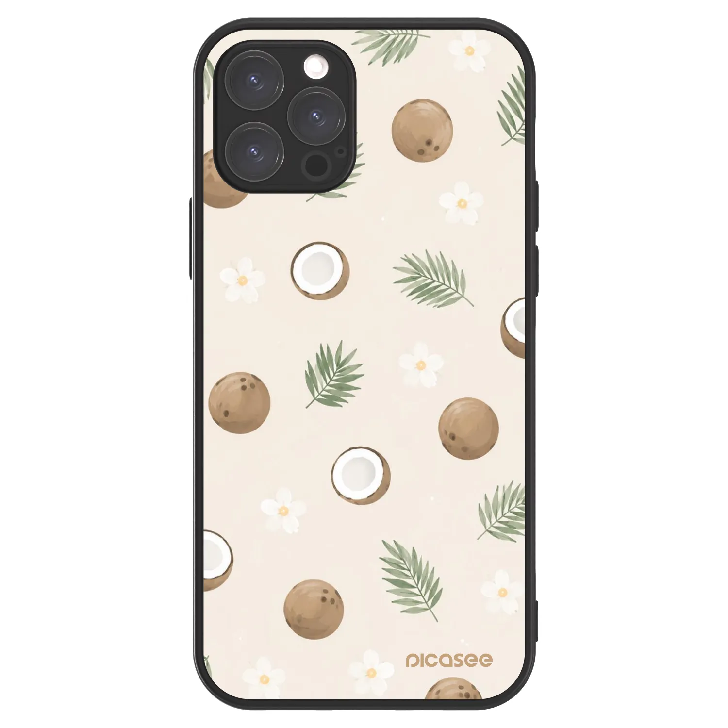 Picasee ULTIMATE CASE MagSafe za Apple iPhone 12 Pro - Coconut Breeze